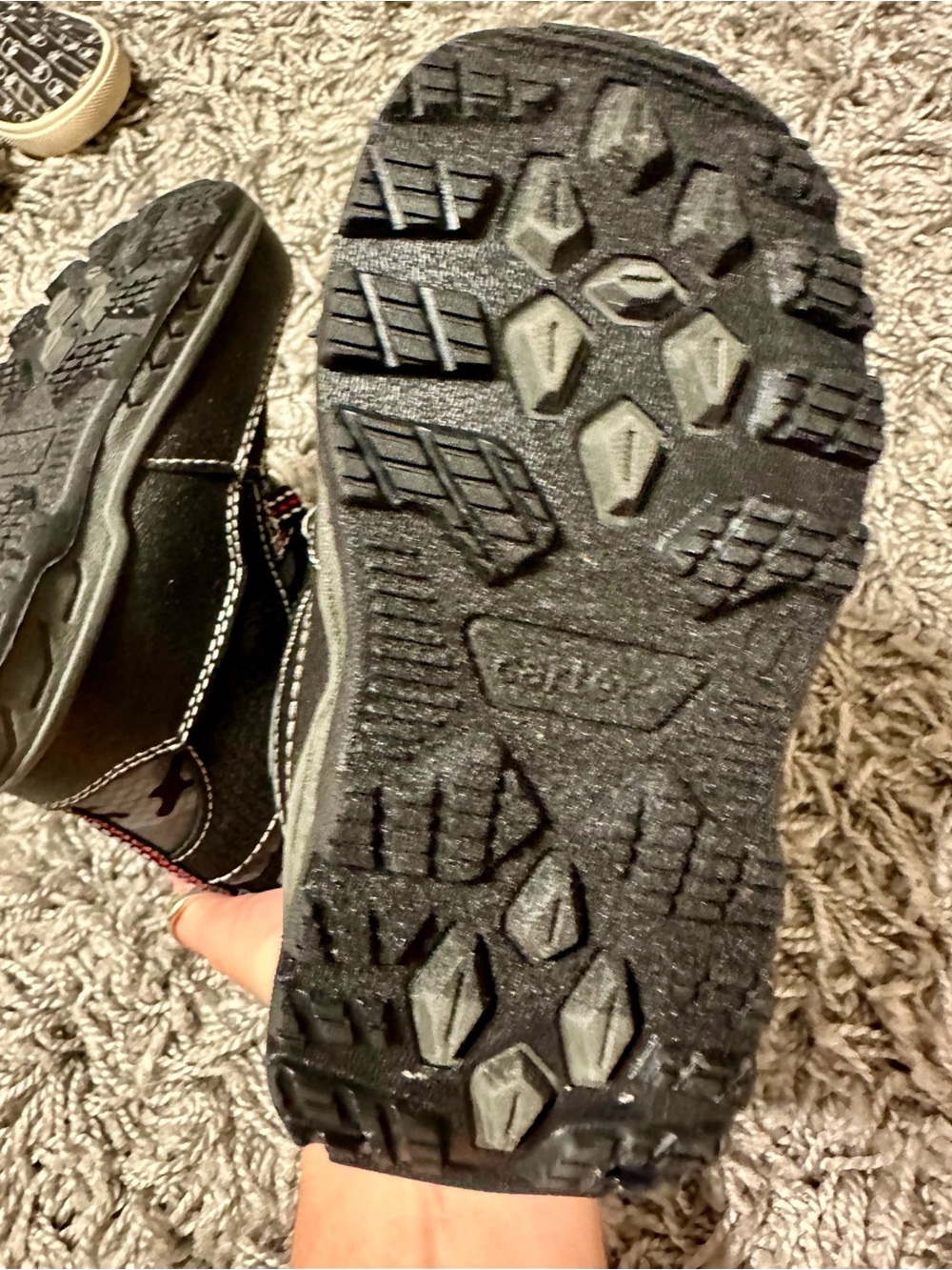 Carter's Black and Gray Camo Kids Winter Boots - Picture 4 of 13